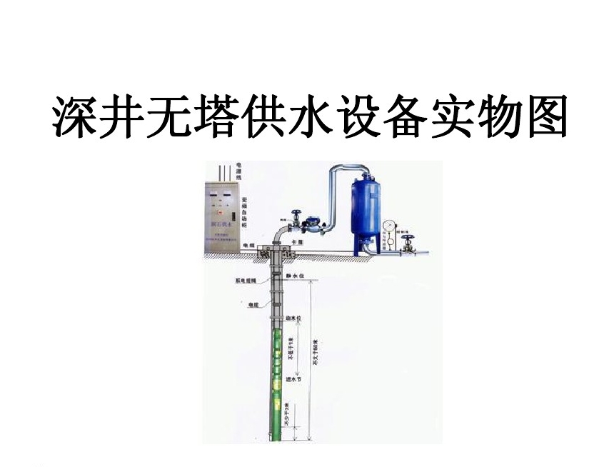 青岛井泵无塔式供水设备